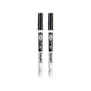Fine tip permanent Paint Marker Pen DIY Paint Metallic Pen Permanent Gold SILVER Marker Touch Up,School Model Painting