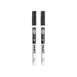 Fine tip permanent Paint Marker Pen DIY Paint Metallic Pen Permanent Gold SILVER Marker Touch Up,School Model Painting