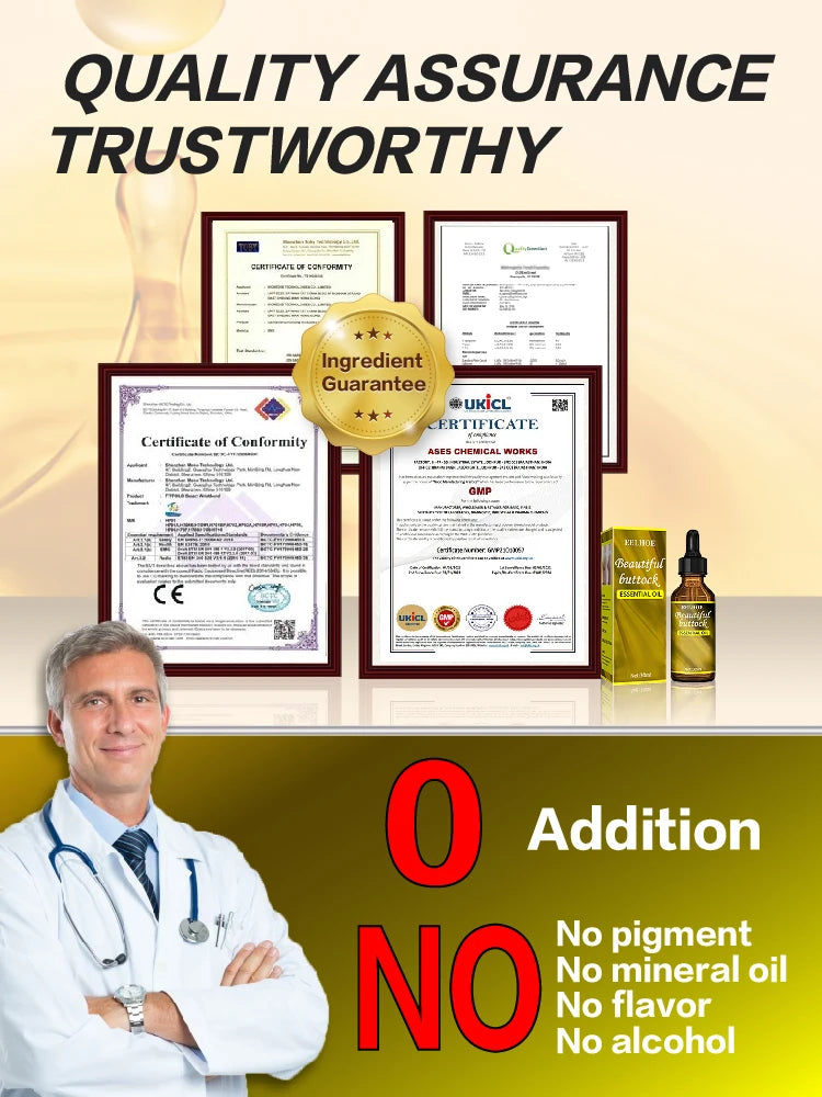 30ML West Africa Buttock Exercise Butt Enlargement Oil Breast Enhancement Hips Enlarge Hip Fat Cells Get Bigger Butt By Walking