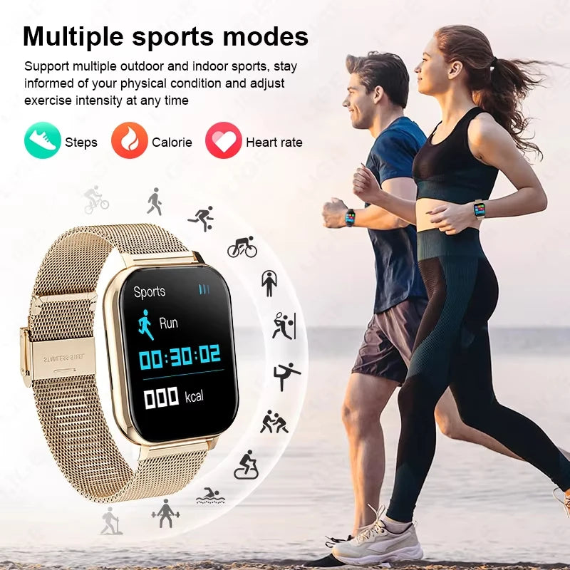 KESHUYOU New 1.83-inch Smartwatch Call Notifications Sleep Monitoring Activity Tracking Compatible with Android and iOS