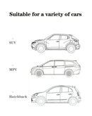 Car Seat Back Organizer Trunk Net Mesh Pocket Elastic String Net Magic Sticker Universal Portable Storage Bag Car Accessories