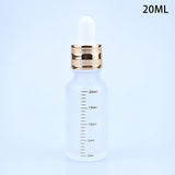 5ml-100ml Dropper Bottles With Scale Reagent Eye Drop Sanding Glass Aromatherapy Liquid Pipette Bottle Refillable Bottles Travel