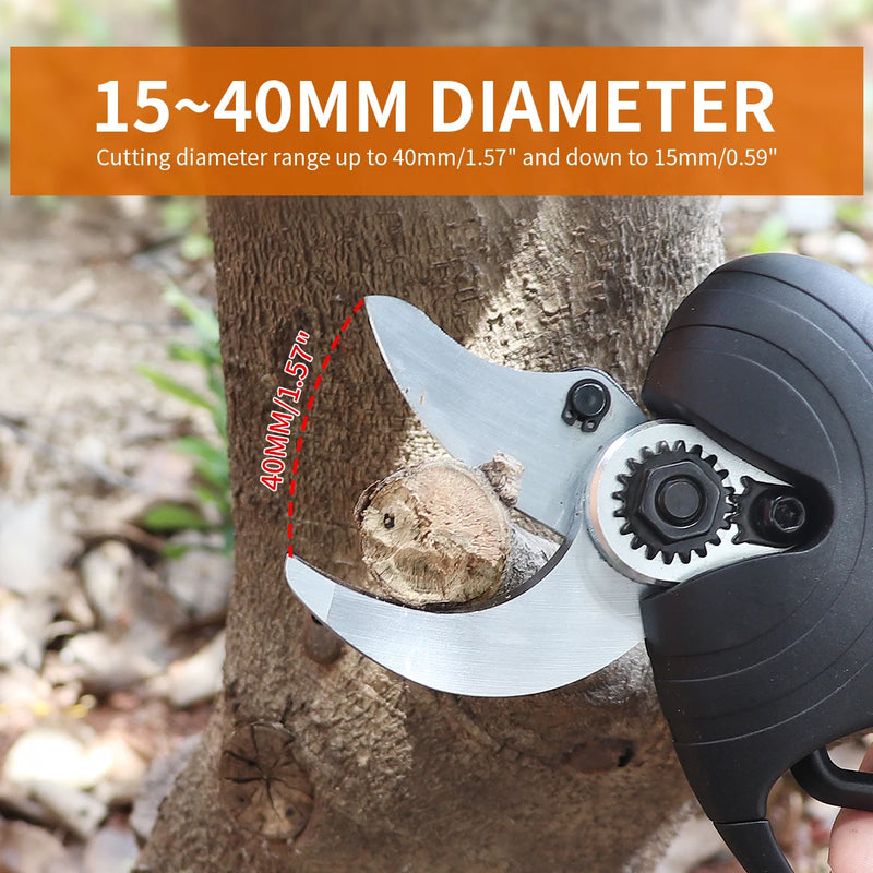 SK5 Cordless Pruner Cutting-Blade 30mm Electric Pruning Shear Accessory Efficient Fruit Tree Bonsai Pruning Garden Tool