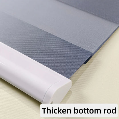 Custom Made Motorized Window Blinds Blackout Zebra Blinds Shades Dual Stripe Shades Day and Night Roller Blinds for Windows