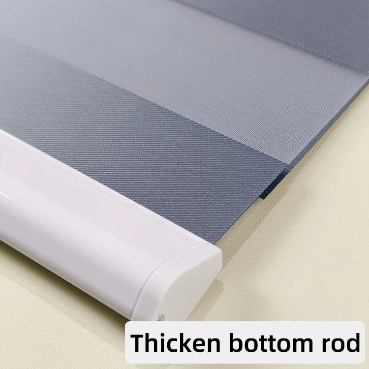 Custom Made Motorized Window Blinds Blackout Zebra Blinds Shades Dual Stripe Shades Day and Night Roller Blinds for Windows