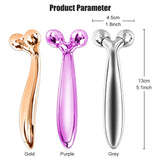 3D Face Rolling Massager Facial Lift Manual Roller Massager Y Shape 360 Rotating Wrinkle Remover Body Massager Skin Care Tools