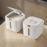 Insect-Proof Moisture-Proof Rice Box Grain Sealed Jar Kitchen Container 5/10KG Storage Kitchen Container Storage Box with Lid