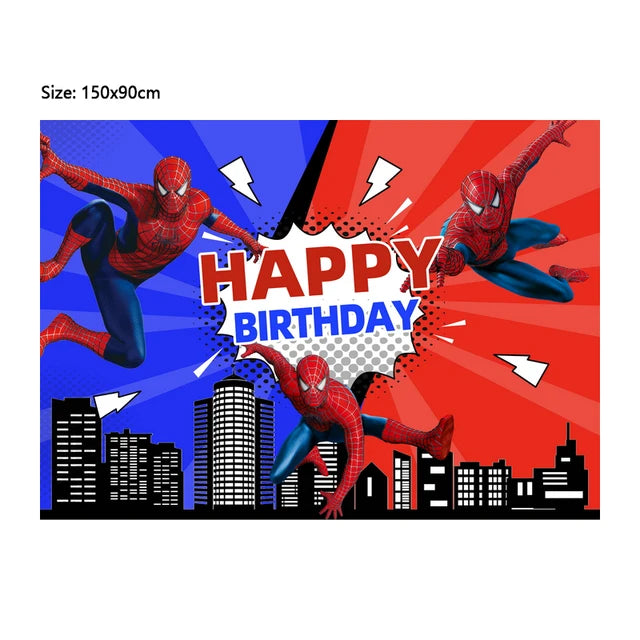 Spiderman Latex Balloons Garland Arch Kit para crianças, vermelho e azul, Birthday Party Decors, tema de super-herói, 1 conjunto, 1 conjunto, 1 conjunto