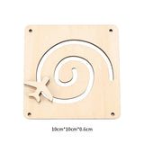 Montessori Busy Board DIY Clock Toy Baby Sensory Toys Busyboard Cognitive Activity Board Accessories For Children Gift