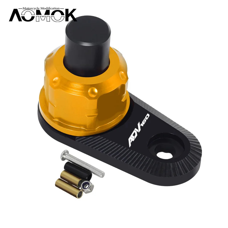 Parking Lock For ADV350 ADV150 ADV160 Motorcycle Accessories Parking Button Brake Lever Semi-automatic Lock Switch adv