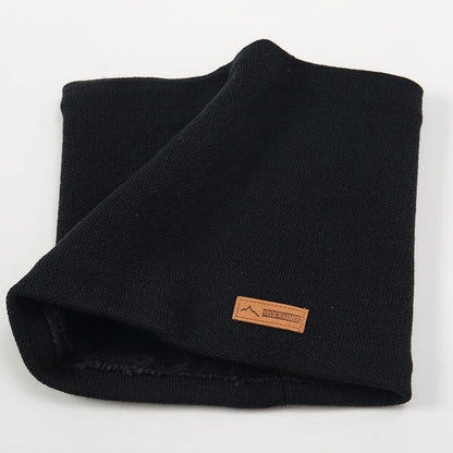 2023 Winter Warm Scarf For Women Knitted Neck Scarves Rings Plush Solid Men's Collar Ring Female Foulard Neckerchief
