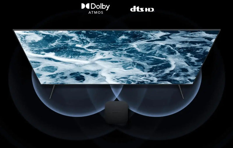 Xiaomi TV Box S 2nd Gen, Google TV smart tv Box, 4K Ultra-HD Quad-core Processor Dolby Vision HDR10+ Google Assistant,BT 5.2