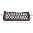 Car Organizer Mesh Storage Bag Net Pocket Mobile Phone Holder Auto Accessories Multi Function Car Storage Net Pocket