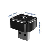 Wireless 2IN1 CarPlay Android Auto Wireless Supermini Box Adapter Plug And Play Dongle Bluetooth WiFi Fast Connect