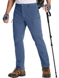 TACVASEN Waterproof Lightweight Hiking Pants Mens Ripstop Quick Dry Cargo Work Pant Outdoor Trekking Hard-wearing Trousers Male