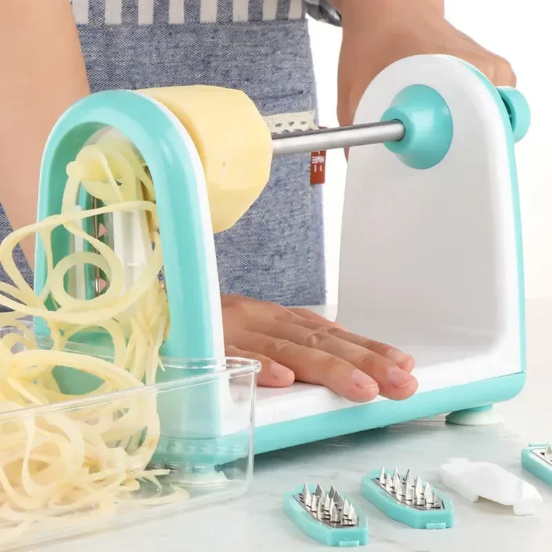 Spiralizer Vegetables Slicer Cheese Vegetable Grater Shredder Zucchini Noodle Maker Spaghetti Spiralizer