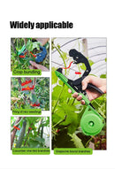 New Tying Machine Plant Garden Plant Tapetool Tapener +5 Rolls Tape Set for Vegetable Grape Tomato Cucumber Pepper Flower