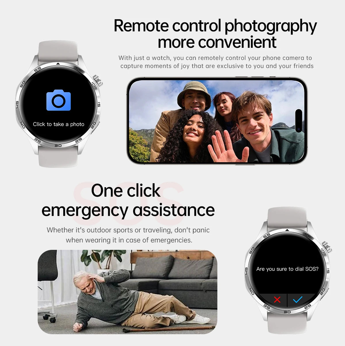 Original 2025 New For HUAWEI GPS Smart Watch Men Bluetooth Call NFC Access Heart Rate 300mAh IP68 Waterproof Smartwatch For IOS