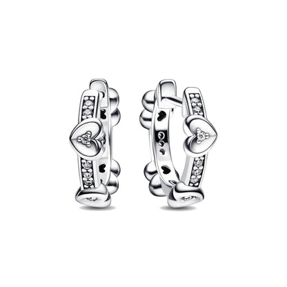 Onda brincos de argola para mulheres, 925 encantos de prata, se Fits original pandora, presente da jóia diy, venda quente, novo, 2024