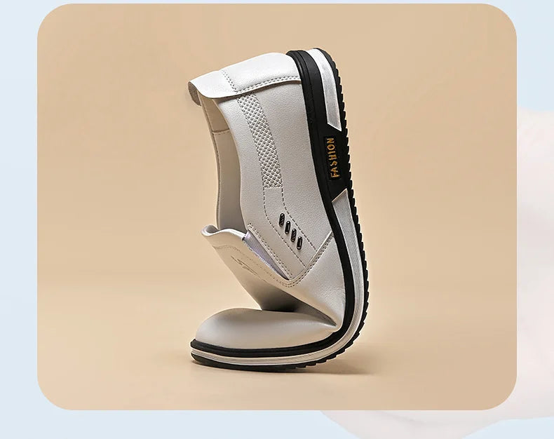 Brand Leather Shoes for Men Designer Loafers High Quality Adult Moccasins Men Driving Shoes Male Footwear Men's Formal Shoes