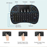Teclado inalámbrico i8 de 2,4 GHz, miniteclado táctil en inglés y ruso, ratón aéreo, control remoto, portátil, TV Box, proyector.