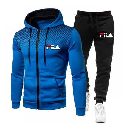 Conjuntos de sudadera y pantalones para hombre, trajes deportivos de otoño, sudaderas informales, chándal, ropa deportiva, chaqueta deportiva informal para hombre, traje para correr, 2023