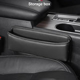 Leather Car Seat Gap Organizer Multifunctional Vehicle Storage Box Creative Interior Decoration Carriage Gap Placement Box