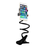 Suporte de telefone móvel flexível portátil, 360 Clip, Lazy Bed, Desktop Bracket, Smartphones Desk, Bed Mount, Stand Base de Apoio, 70cm
