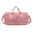 Outdoor Waterproof Nylon Sports Gym Bags Men Women Training Fitness Travel Handbag Yoga Mat Sport Bag with shoes Compartment