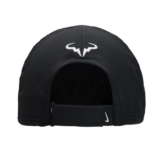 Nike Baseball Cap for Men and Women Nadal Quick-Drying Breathable Patchwork Soft-Top Sports Cap Fb5600-010