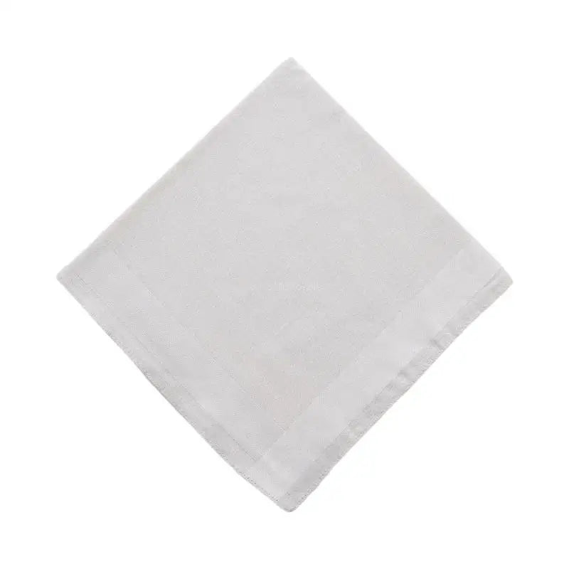 Men High Quality Cotton Handkerchief To Send Elders Square Scarf Retro Napkin Soft Sweaty Women Quick Drying Pocket Handkerchief