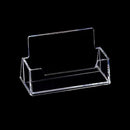Clear Business Card Holder Organizer Office Desk Display Stand Memo Counter Accessories Tabletop Business Card Holder Storage