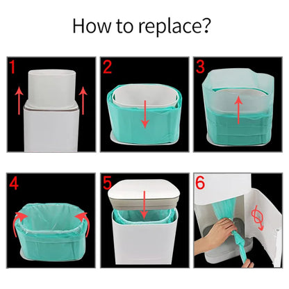 10M Bady Diaper Refill Bags For KORBEL And Dekor Classic Diaper Pails And 16L Trash Bucket Replacement Liners Garbage Bags