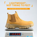 Waterproof Men's Safety Work Boots Steel Toe Shoes Anti Impact And Anti-Puncture Outdoor Adventure Hiking Tactical Boots