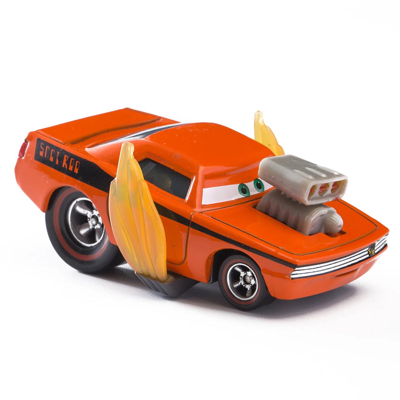 Disney Pixar Cars Lightning McQueen Alloy Metal Mater Model Car 1:55 Diecast Jackson Storm Vehicle Toy Car Kids Birthday Gift