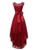 2025 Dresses Elegant Lace Party Party Lace Dress Dresses Women's Fashionable Temperament Casual Sleeveless Irregular Loose Dress