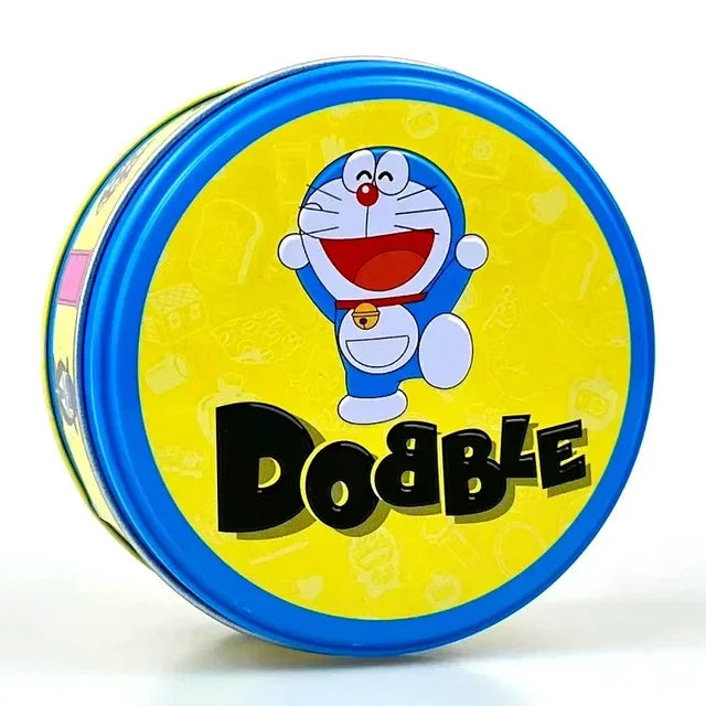 Dobble Card Game for Kids, Double Card Game, Metal Box, for Children, 28 Styles 