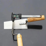 Silver Cement Float Margin Trowel for Bricklayer Durable Trowel Stainless Steel Shovel Spatula Hand Tool 80 X160 Mm Wholesale