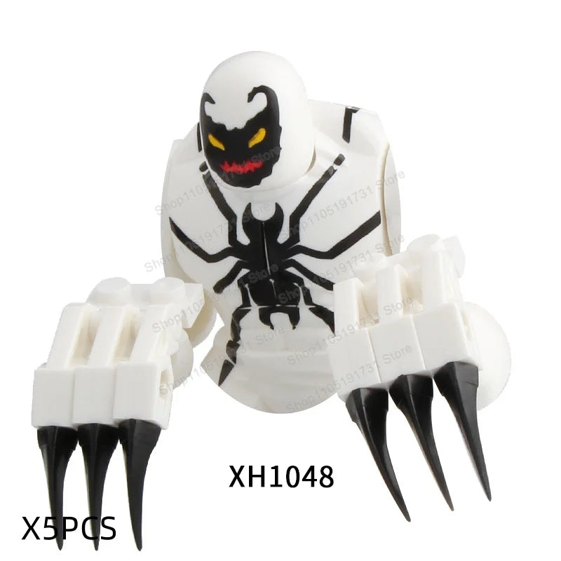 Movie Game Mini Action Figures Big Size Building Block Mecha Assembled Accessories Figure Building Block Toy For Children Gifts