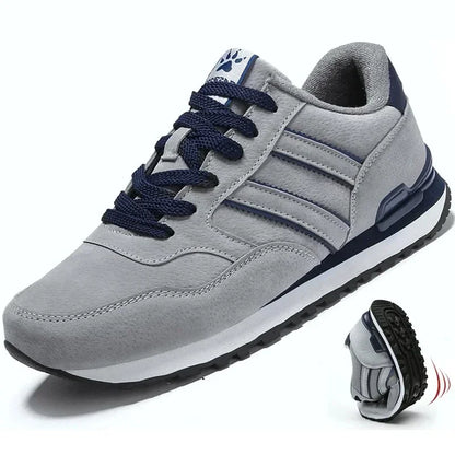 Brand Sneakers Men Outdoor Running Shoes High Quality Lace-Up Men Casual Shoes Fashion Comfortable Walking Shoes Tenis Hombres