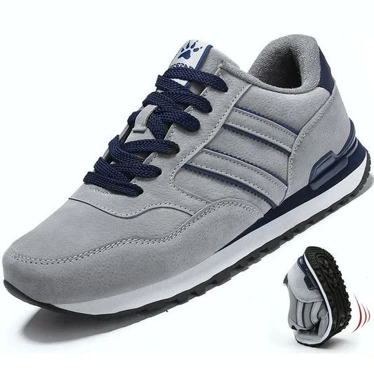 Brand Sneakers Men Outdoor Running Shoes High Quality Lace-Up Men Casual Shoes Fashion Comfortable Walking Shoes Tenis Hombres