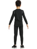 Winter Sports Suit for Children Quick Drying Thermal Underwear Boys Girls Compression Sportswear for Basketball Football