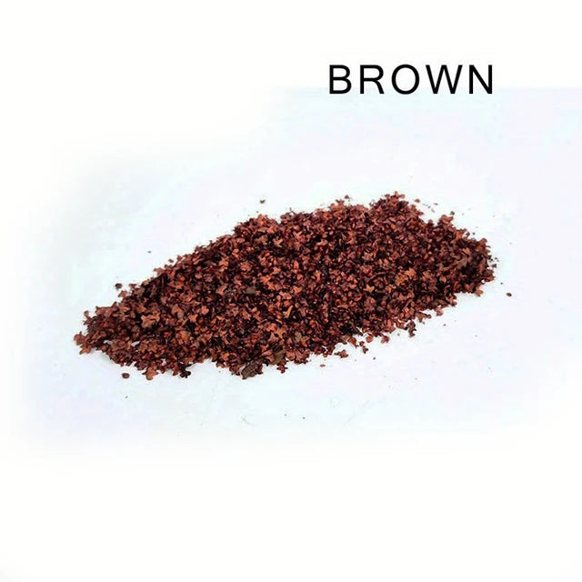 DIY Miniature Leaf 35ml Micro Paisagem Folhas Modelo Estático para Bonsai Fairy Garden Decor Sand Table Grass Tufts Acessórios
