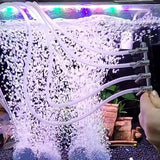 Stainless Steel Aquarium Air Distributor Fish Tank Oxygen Pump Accessories Air Splitter Flow Controller Pump Switch Valve Tap