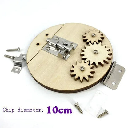 Children Busy Board Montessori Toy DIY Accessories Lock Latch Door Sensory Cognition Toy Preschool Early Education Teaching Aids