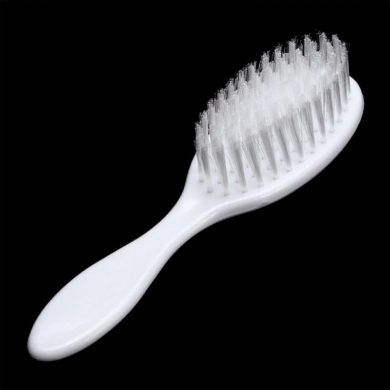 Cepillo para la costra láctea de recién nacidos, cepillo suave para el cabello, juego de peines para el cabello, peine de viaje para peinar el cabello para bebés y niños pequeños, masaje de cabeza para el baño, envío directo