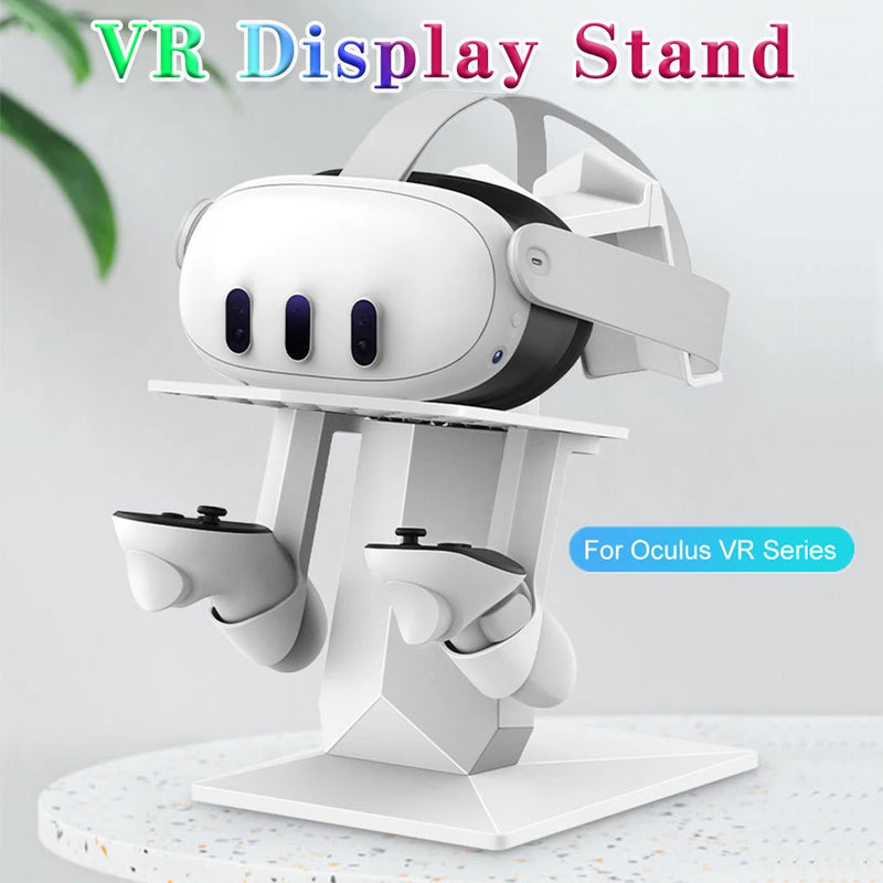 Soporte de pantalla y controlador de VR para Meta Quest 3/Meta Quest Pro/Oculus Quest 2/Oculus Quest Soporte de pantalla recargable