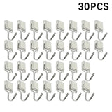 Strong Magnetic Multi-Purpose Storage Hooks, Home Kitchen Bar Key Hooks, Bathroom Hangers, 50Pcs 