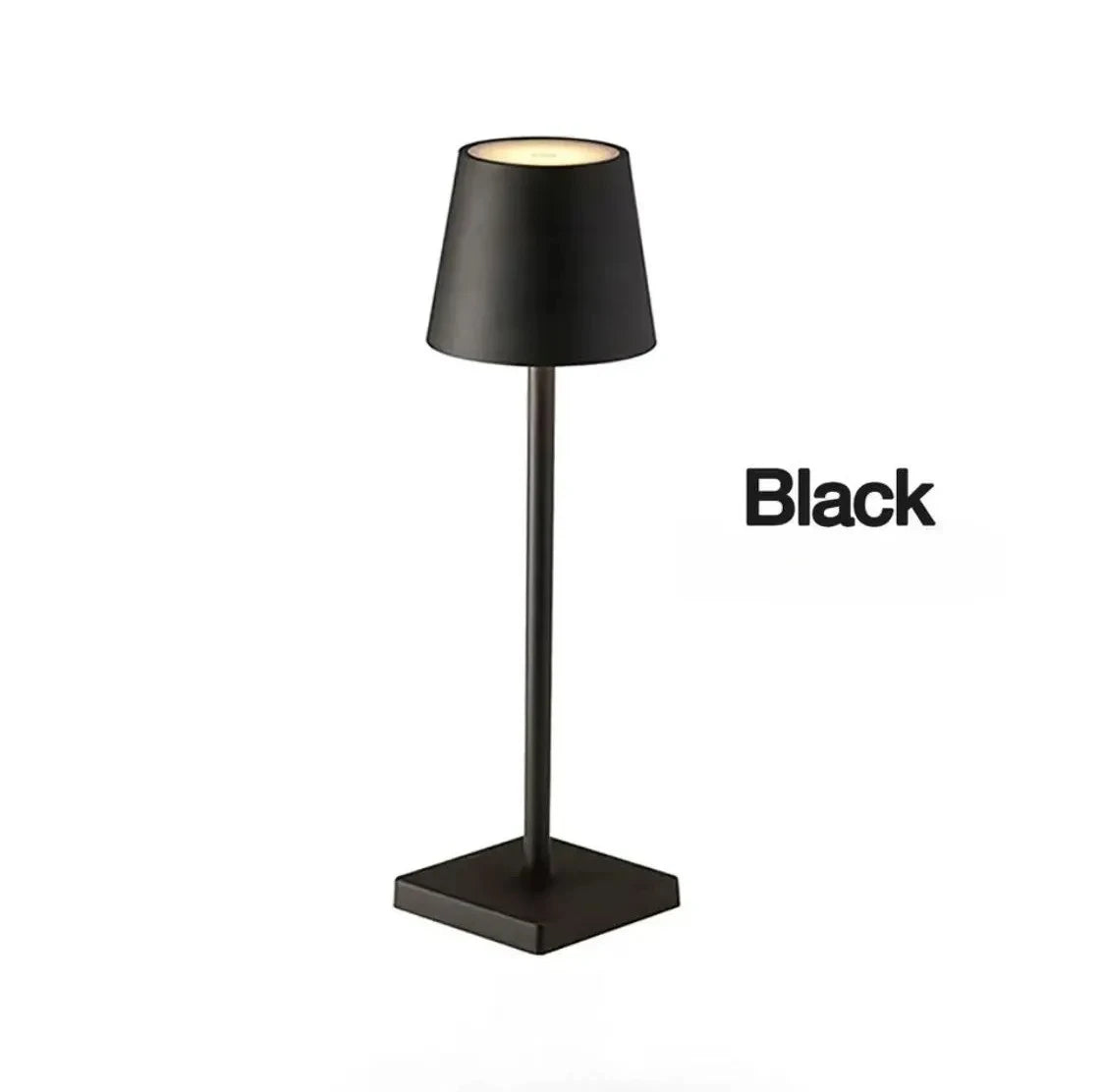 Table Lamp LED Touch Sensor Desktop Night Light Rechargeable Wireless Reading Lamp For Hotel Bar Restaurant Bedroom Decor Light