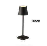 LED Table Lamps 3-Level Dimmable Wireless LED Desk Lamp Touch Bedside Creative Ambient Light USB Rechargeable Bar Outdoor Decor